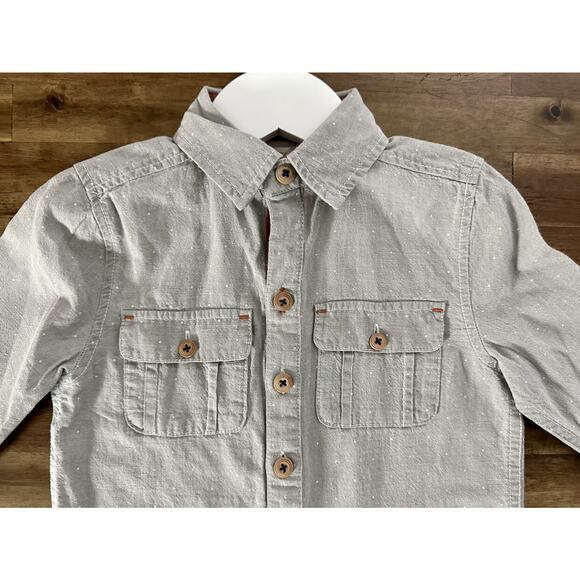 NWT Matilda Jane x Joanna Gaines Choose Your Own Path Well Met Gray Shirt 2 - Picture 3 of 8